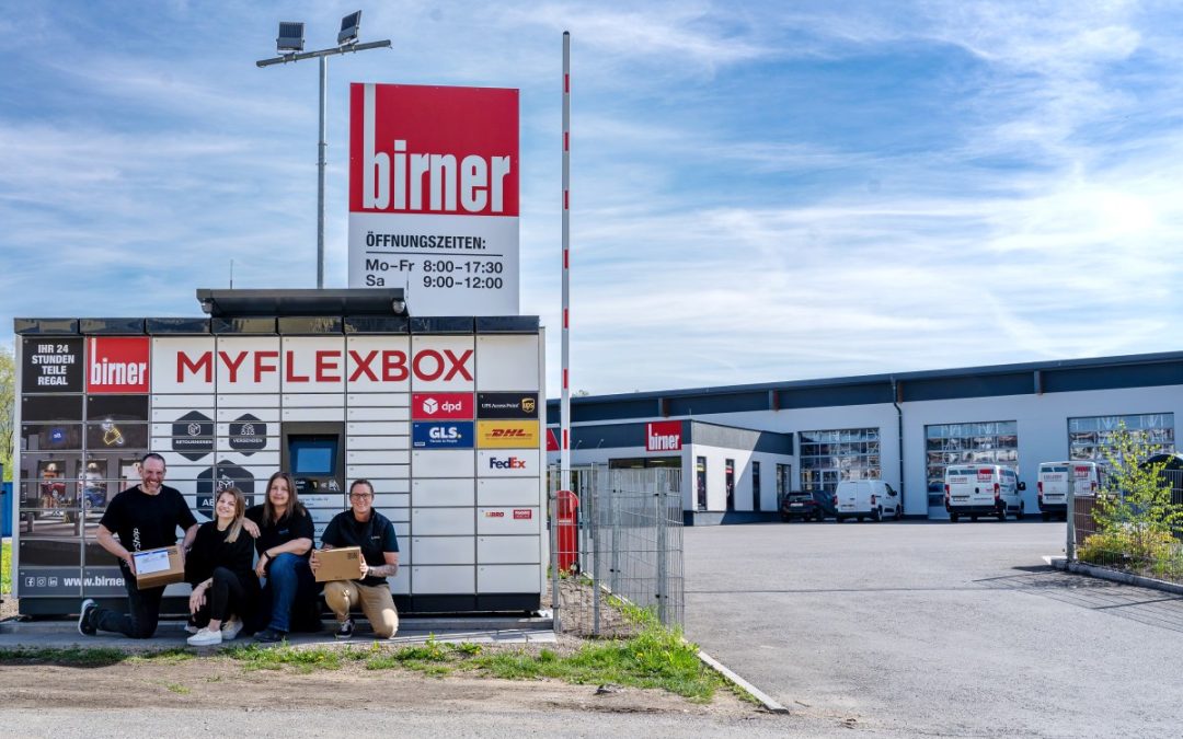 Birner rollt mit MYFLEXBOX 24/7 Teile-Verfügbarkeit aus