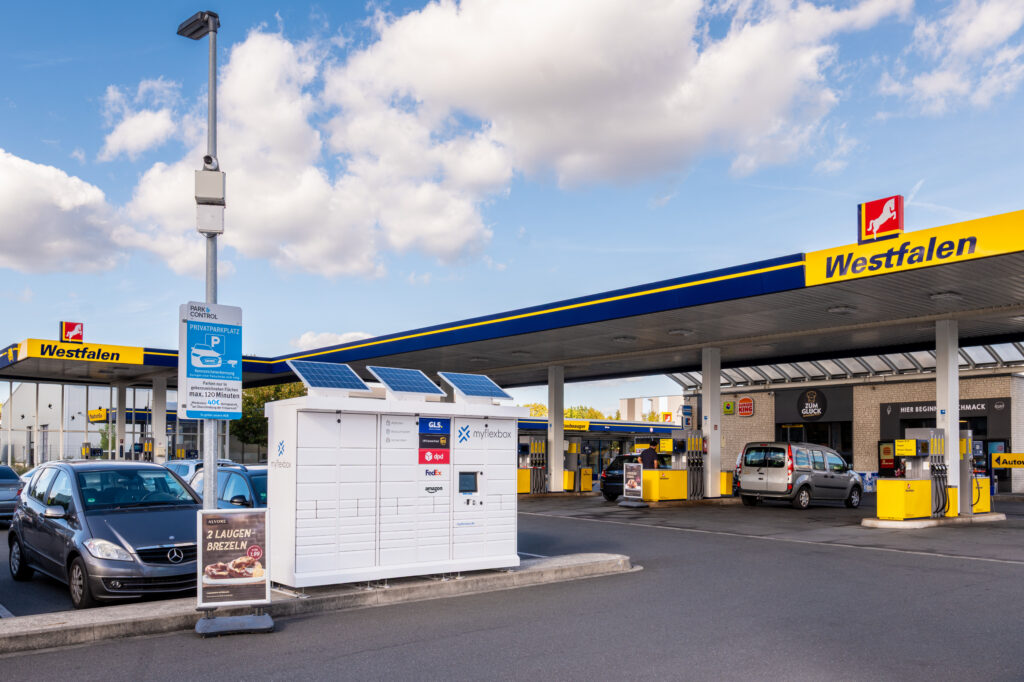 myflexbox Westfalen Tankstelle