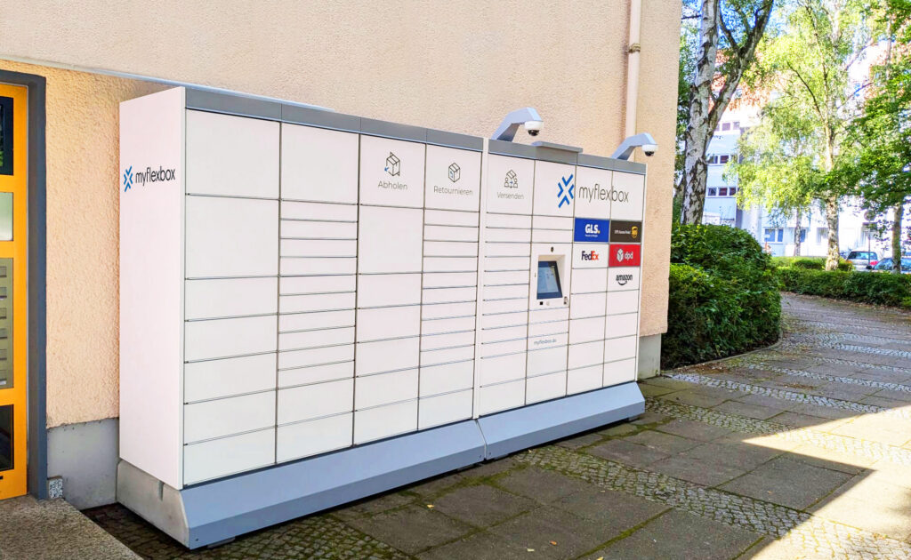 myflexbox Paketstation in der Klüberstraße 25 Berlin