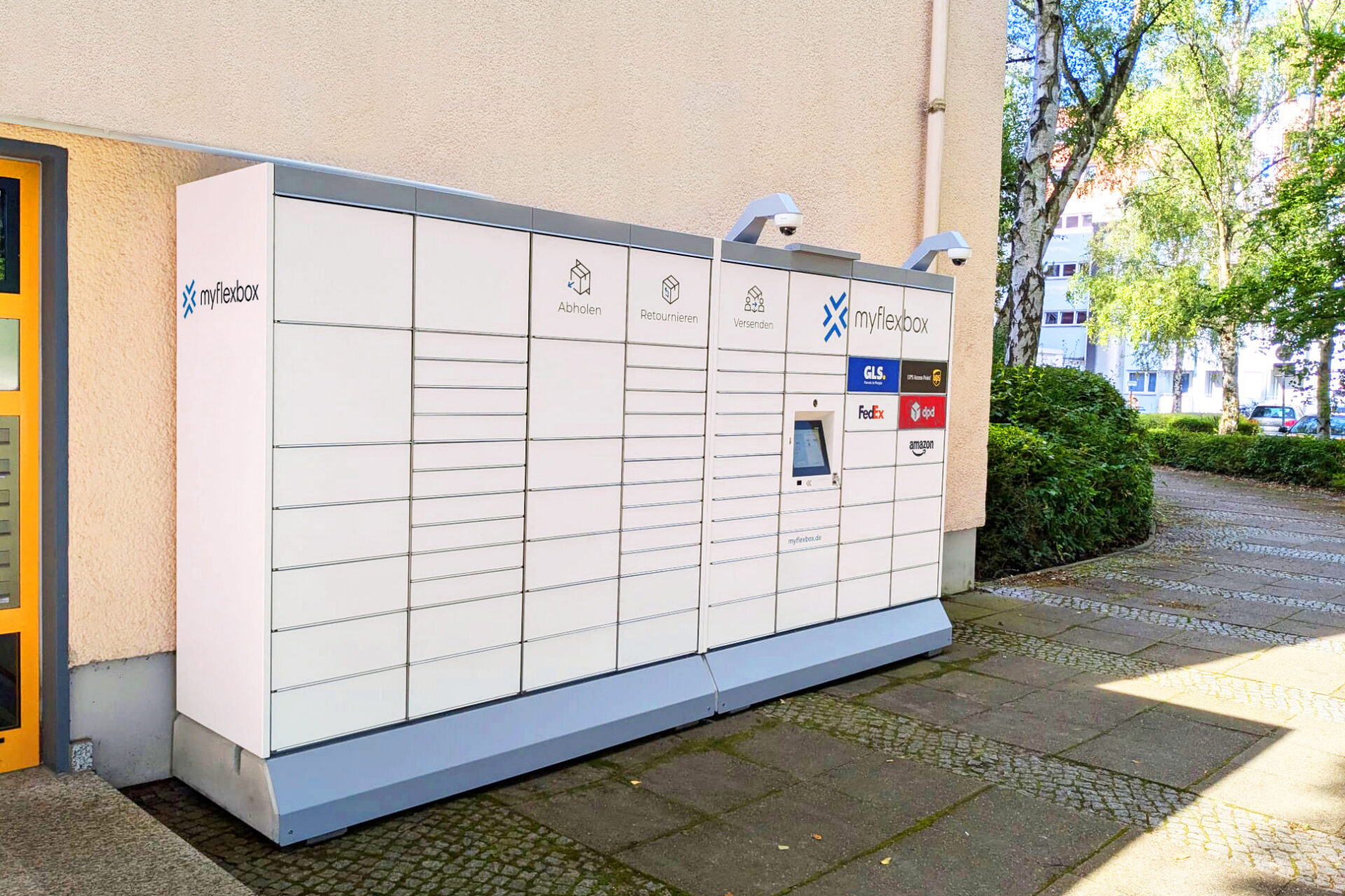 myflexbox Paketstation in der Klüberstraße 25 Berlin